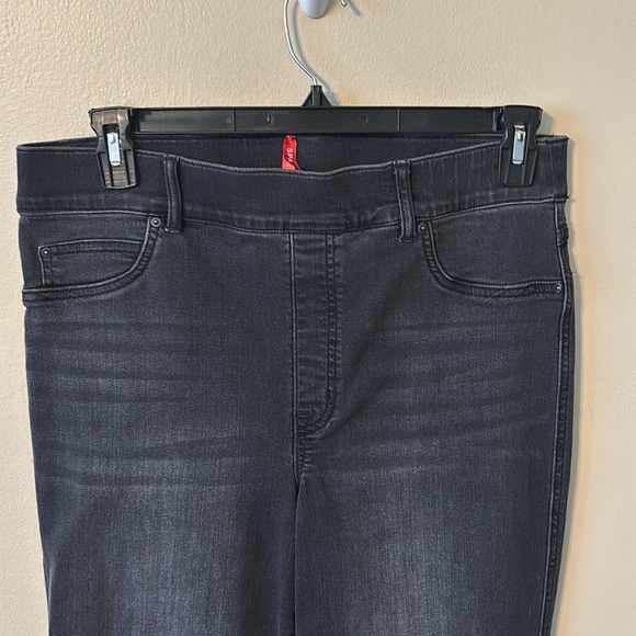 Spanx Denim Straight Leg Pull On Stretch Jeans - Picture 3 of 8